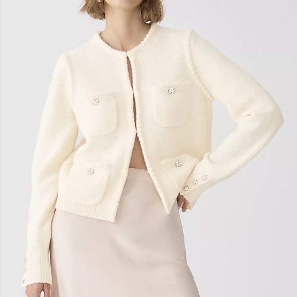J.Crew Odette Sweater Lady Jacket Classy Emily Gilmore Cardigan